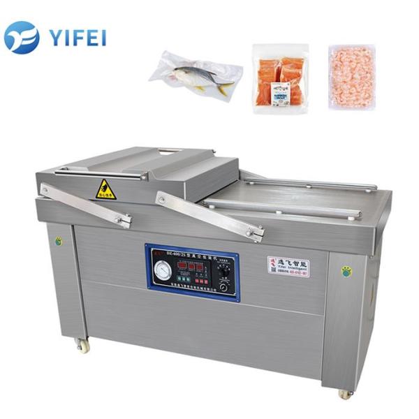 CE Certified Full 304 Stainless Steel DZ Double Chamber Vacuum Packing Machine