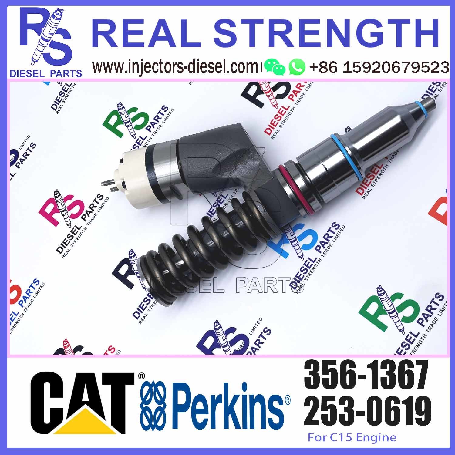 C15 Engine Fuel Injector 10R-1273 10R-9236 356-1367 249-0709 232-1199 For Cat E365B E365C E365D E374D E374F