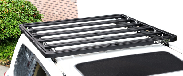 TOYOTA LC 200 Flat Roof Racks Lightweight Aluminum Alloy Tray with Backbone Mounting