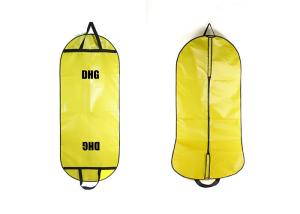 Wholesale Yellow Dress Garment Bag With Lamination , Suit Garment Bag Full Color Printed from china suppliers