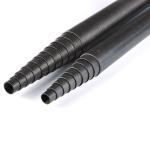 Roll Wrapped Gloss Finish Twill Carbon Fiber Telescoping Tubes Corrosion