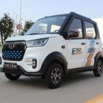 4 Seats Electric Car Niudian X7 Fast Charging 60V3000W Motor Power 55/70R12 Tire