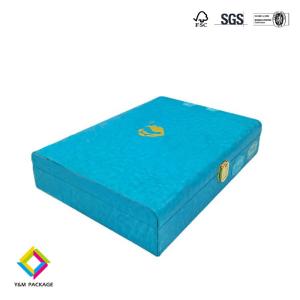Wholesale Cardboard Travel Case Paper Suitcase Box Luxury With Handle Upscale Suitcase Gift Box For Clothing from china suppliers