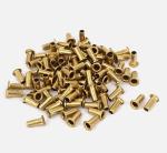 Metal Buttonholes Buck Eyelets Rivets 2mm 3mm 3.5mm 4mm 4.5mm 5mm 6mm 8mm Bright