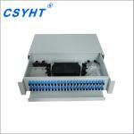 Customized Fiber Optic Cable Termination Patch Panel Cold Rolled Steel Easy