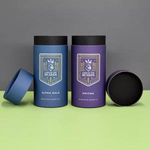 Wholesale Custom Printed Cardboard Cosmetic Packaging Tubes Eco For Essential Oil from china suppliers