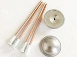 90mm Length Stud Welding Pins Ship Deck Aluminum Alloy Flange Copper Coated
