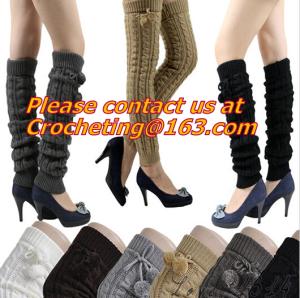 Wholesale Womens Crochet Boot Cuffs, Reversible Boot Cuffs, Boot Socks, Legwear, You Choose From 18 Colors from china suppliers
