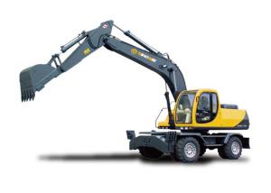 Wholesale Earth Moving Machinery 15ton Wheeled Excavator Cummins Engine For Building Construction from china suppliers