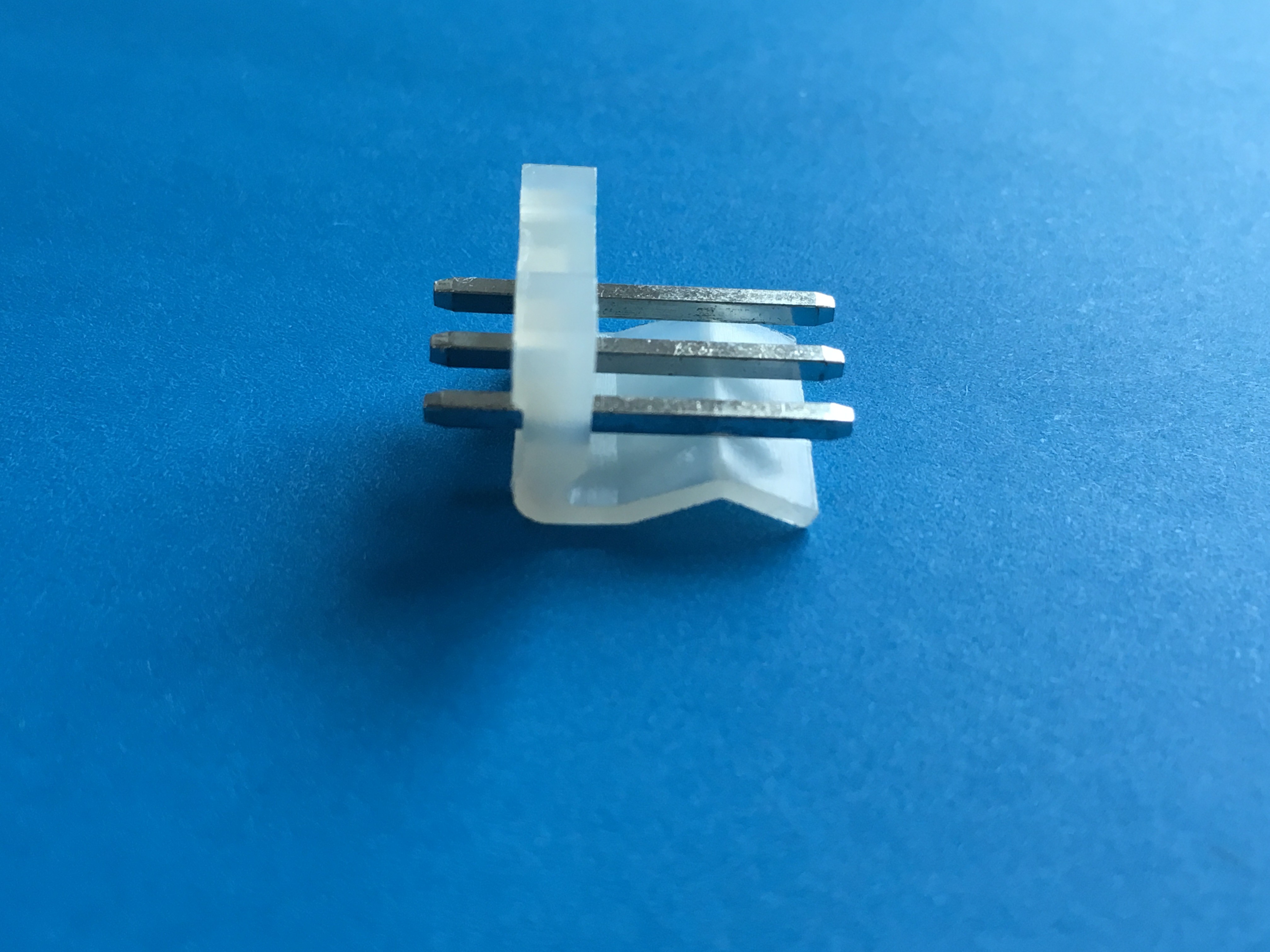 Pin header 3.96mm pitch/single row/ straight pcb board connector /2pin