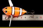 8 Colors 6CM/12.5g Metal Wobblers Bait Topwater Floating Popper Fishing Lure