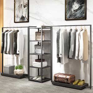 Wholesale Show Fashion Clothing Rack Display For Showrooms Garment Display Rolling Rack from china suppliers