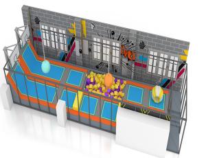 Wholesale Commercial Trampoline Park Equipment With PP Matress ASTM Standard from china suppliers