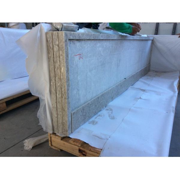 Leathered White Granite That Looks Like Marble For Floor Decoration