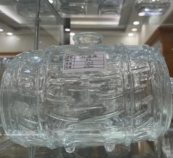 Acceptable Customer's Logo Glass Bottle for Empty Liquor Vodka Rum Gin Brandy