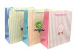 4 Colors Coated Paper Handle Shopping Bags With Handles Spot UV OEM Service