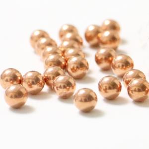 Wholesale 5MM 6.35MM G200 Precision Solid Copper Ball Bearings , Water Meter Brass Balls from china suppliers