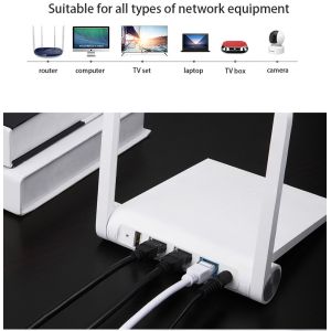 10ft Cat6 UTP Ethernet Cable with RJ45 Connector - Bare Copper