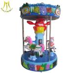 Hansel children's playgrounds commercial amusement rides kiddie carousel ride