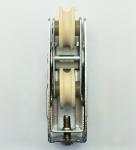 1.0mm Thick Aluminum Sliding Window Roller 608zz Bearing Nylon