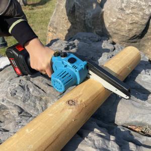 Wholesale 21V Portable Handheld Mini Cordless Electric Chain Saw 6 Inch from china suppliers