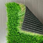 Straight Curved Grass Silk Mixed 16200 Dtex Landscape Artificial Grass For