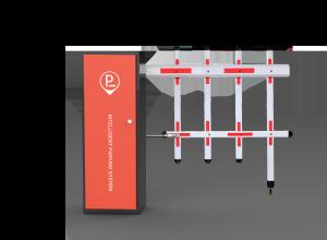 Wholesale Automatic Boom Folding Straight Arm Car Barrier Gate from china suppliers