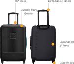 22 Inch Travel Hardside Luggage, Durable Hardshell Luggage, Lightweight Rolling
