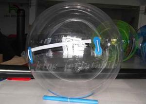 Wholesale Transparent Family Amusement Inflatable Walk On Water Ball 1.0mm PVC / PTU Ball from china suppliers