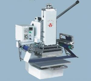 China Portable Hot Stamping Machine 210x150mm For Gold Or Silver Foil Stamping , Manual Or Peumatic Powered on sale