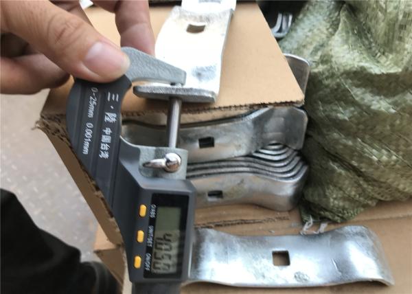 Temporary Fence Clamp OD 32mm 4.00mm wall thick 100mm length Hot dipped