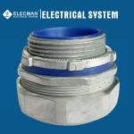 Zinc 1-1/2 Inch Straight Liquid Tight Connector For Flexible Conduit