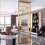 Decorative Room Divider Screen Square Aluminum Material Customized