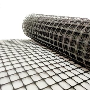 Wholesale Fire Retardant PP Biaxial Geogrid For Coal Mines Anti Inflaming / Extruded PP Biaxial Plastic Geogrid For Soil Stabilisati from china suppliers