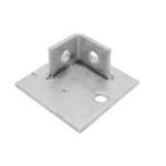 Electro-Planting Heavy Duty Steel and Stainless Steel Floor Mount Base Plate