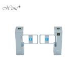 304 Stainless Steel Access Control Turnstile Gate Bridge Type Swing Flap
