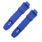 SHX Wide Lug Mens Rubber Watch Bands 31mm Curved End Design
