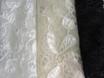 Shrink-Resistant Elastic Lace Fabric ,90% Nylon 10% Spandex Fabric CY-LW0795