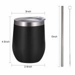 12oz Capacity Stainless Steel Coffee Mug Vacuum Insulated With Hot Transfer