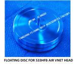 STAINLESS STEEL 316 FLOATING PLATE FOR PRECIPITATION CABINET AIR PIPE HEAD NO