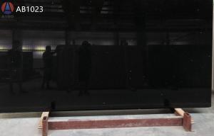 Wholesale Interior 18MM Black Faded Glass Quartz For Pristine Kitchen Countertop from china suppliers