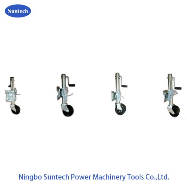 Zinc Plated 1500lbs Side Handle Dual Wheels Trailer Spare Parts