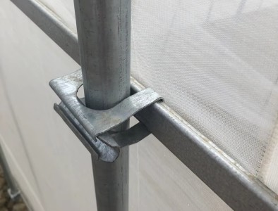 Hot Dip Galvanized Pipe High Tunnel Greenhouse Customizable Agriculture Greenhouse