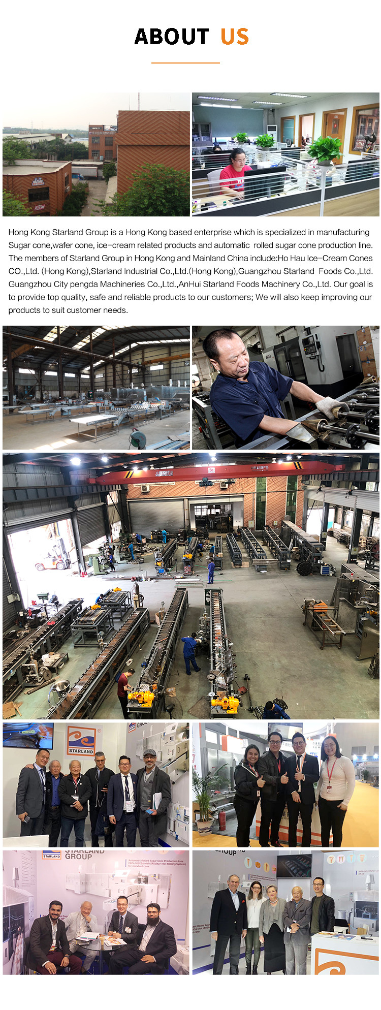 Food Making Mesin , High Quality , Fully Automatic , 47 Cast Iron Baking Templates , Stainless Steel.