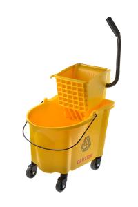 Wholesale 36L Two Bucket Mop System Buckets And Pails Side Press Wringer Combo from china suppliers