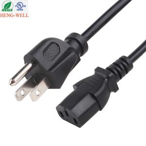 Wholesale UL Approved American Power Cord with Pure Copper and Durable PVC Jacket NEMA5-15P from china suppliers