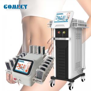 Wholesale Weight Loss Lipo Massage Machine , Diode Laser Slimming Machine With 8 Paddles from china suppliers