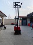 1Ton Compact Electric Forklift Solid Tires 1.2m Fork Length 3 Stage Forklift