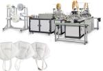 KN95 3 Ply Medical Face Mask Machine , 18KW Non Woven Mask Making Machine