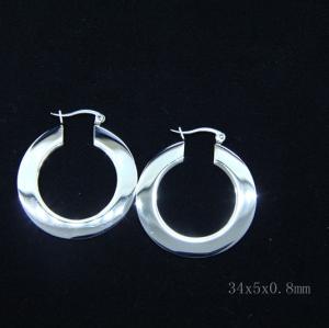 Wholesale Classic 316L Stainless Steel Fashion Jewelry Earrings Hoops Earrings LEH79 from china suppliers